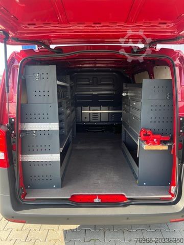 Furgon blaszak MERCEDES-BENZ Vito 110 CDI 6G KLIMA TEMPOMAT 3-SITZER SCHRÄNKE