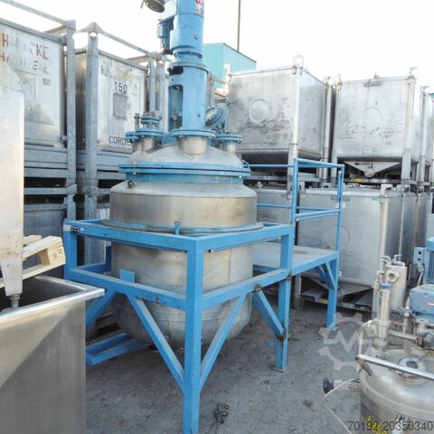 950-Liter beheiz-/kühlbarer Tank, Aisi 316  6939