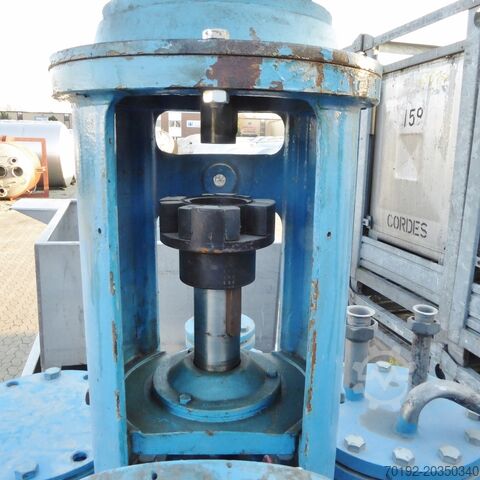 950-Liter beheiz-/kühlbarer Tank, Aisi 316  6939