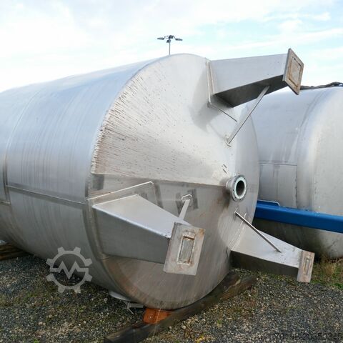 16.000 liter agitator tank, AISI 304 with blades agitator  6918