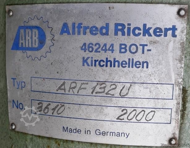 16.000 liter agitator tank, AISI 304 with blades agitator  6918