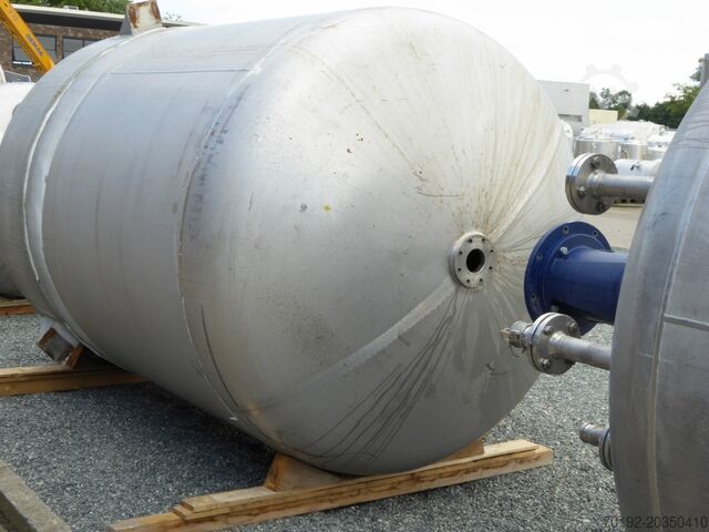 8000 Liter Mischbehälter mit 22 kW Ekato-Flügelrührwerk  6182
