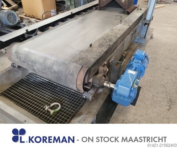 Hasler skömmtunarband færibönd með hoppersíu  Dosing Belt Conveyor Hasler with Hopper