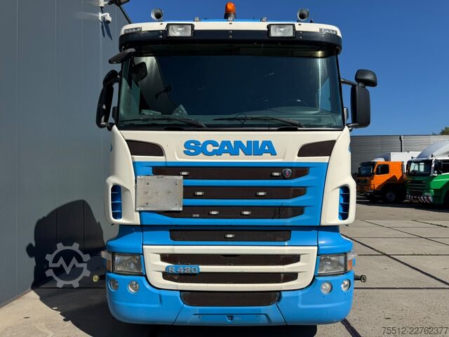 Standar-SZM Scania R420 / Retarder / Manual / ADR / Belgium Truck