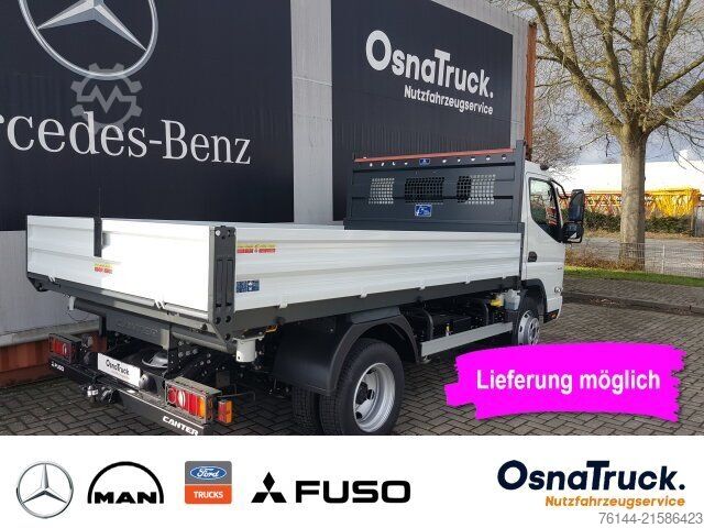 Furgão basculante FUSO 7C18 Dreiseitenkipper Klima,AHK3,5t,Nutzl.3800KG