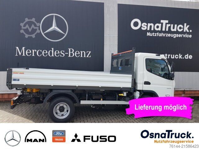 Furgão basculante FUSO 7C18 Dreiseitenkipper Klima,AHK3,5t,Nutzl.3800KG