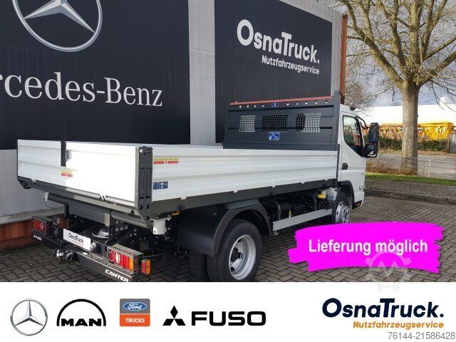 Carrinha basculante trilateral MITSUBISHI 7C18 Dreiseitenkipper Klima,AHK3,5t,Nutzl.3800KG