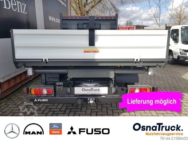 Furgão basculante MITSUBISHI 7C18 Dreiseitenkipper Klima,AHK3,5t,Nutzl.3800KG