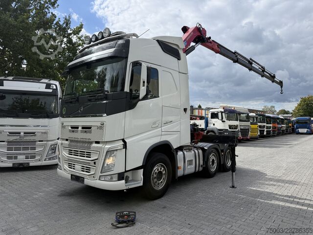 Tractora standard Volvo FH460 6X2 Kran HMF 2620 bis 18.50 Meter