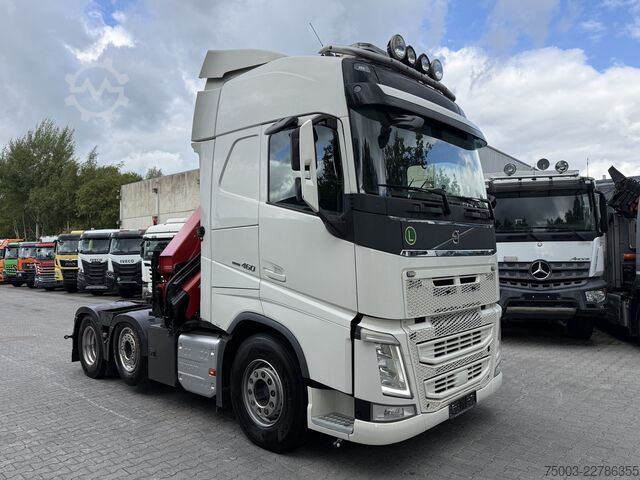 Tractora standard Volvo FH460 6X2 Kran HMF 2620 bis 18.50 Meter