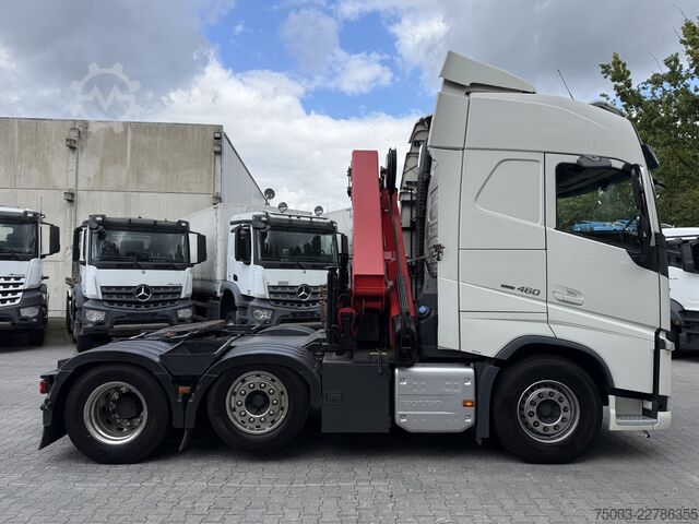 Tractora standard Volvo FH460 6X2 Kran HMF 2620 bis 18.50 Meter