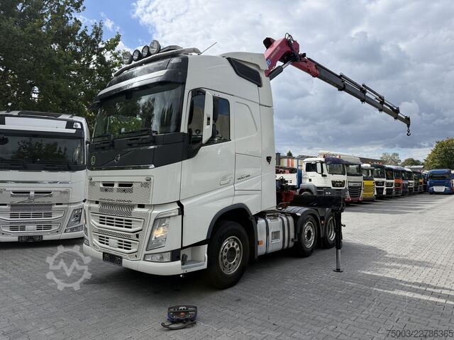 Lastbilmonteret kran Volvo FH460 6X2 Kran HMF 2620 bis 18.50 Meter