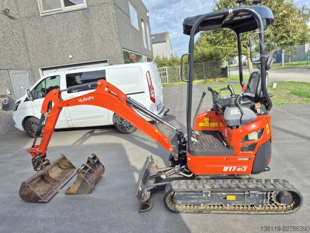 Minigraafmachine Kubota U17-3α