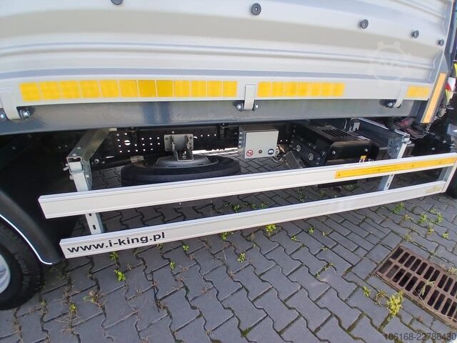 Truk derek dengan derek Fuso Canter 7C15 Fassi Kran 3-seiten Kipper