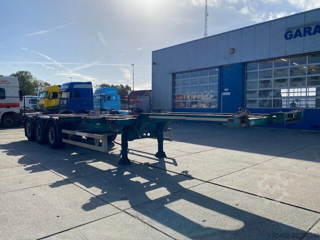 Transporte de contentores Schmitz Cargobull SCF 24 / SAF + Disc / 1x Extendable / 1x Lift A...