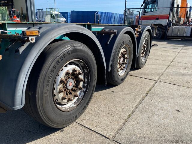 Transporte de contentores Schmitz Cargobull SCF 24 / SAF + Disc / 1x Extendable / 1x Lift A...