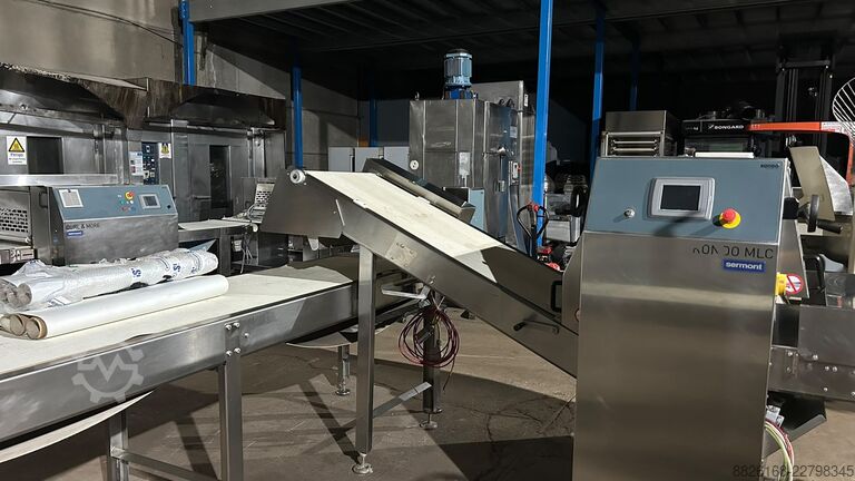Ligne de laminage de pâte industrielle RONDO MLC U