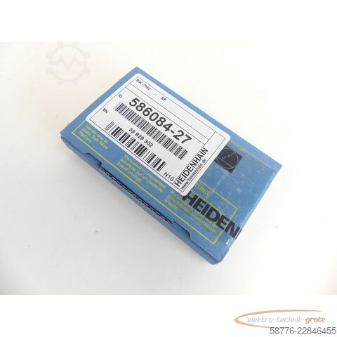 Component Heidenhain ID 586 084-27 SIK NC-Software-Lizenz SN: 39829302 --