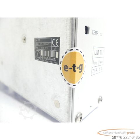 Komponenta Heidenhain UM 111 ID 325 000-01 SN 7896171 im Austausch (Exchange)