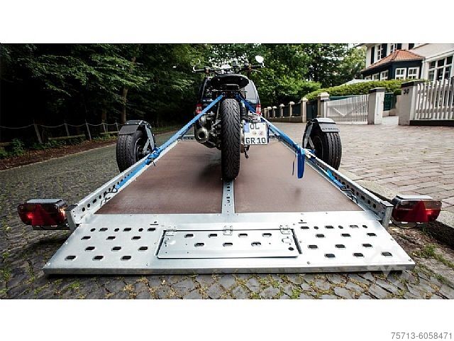 Prikolica za motocikle Stema WOM  XT Absenkanhänger