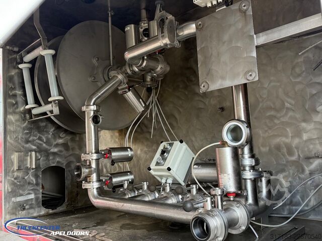 Autocisternă Scania R580 V8 NGS Retarder, 15000 Liter - RVS tank