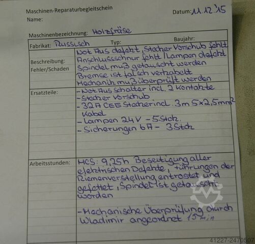 Stola glodalice Lubimez FR 101