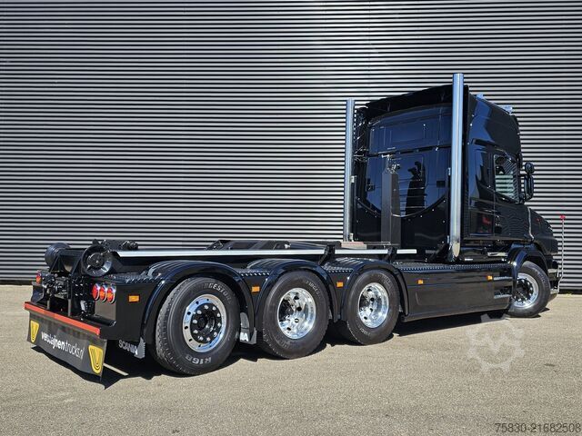 Sistem lengan pengait Scania T580 8x4*4 / TORPEDO / HOOKLIFT / ABROLKIPPER