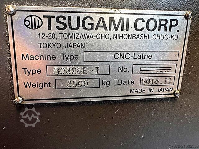 CNC Langdrehautomat Tsugami B0326E