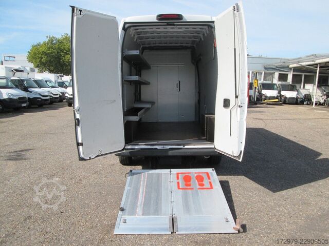 ऊंची छत वाली वैन FIAT Ducato 3.0 CNG*Hochdach*Euro6*Ladebordwand*