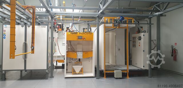 Εγκαταστάσεις επίστρωσης σε σκόνη ROMER-malowanie elektrostatyczne Kompleksowe lakiernie proszkowe