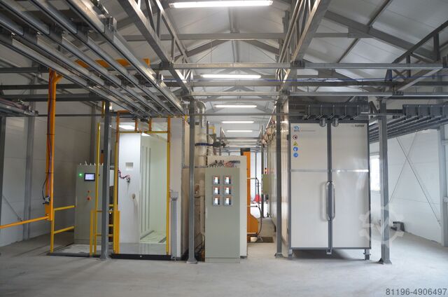 Εγκαταστάσεις επίστρωσης σε σκόνη ROMER-malowanie elektrostatyczne Kompleksowe lakiernie proszkowe