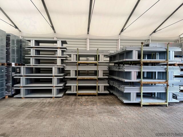 étagère modulaire 100 lfm SSI Schäfer R3000 Fachbodenregal 249cm hoch, 50cm tief, 6 Lagerebenen