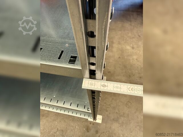 étagère modulaire 100 lfm SSI Schäfer R3000 Fachbodenregal 249cm hoch, 50cm tief, 6 Lagerebenen