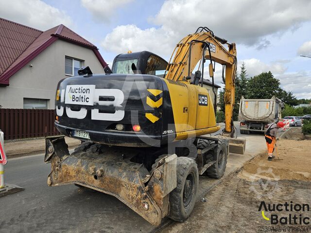 Riteņu ekskavators JCB JS 160 W