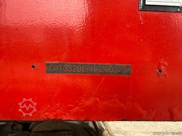 Lančani bager CATERPILLAR 320E Kettenbagger *Abbruch *Long Arm *Hubkabine