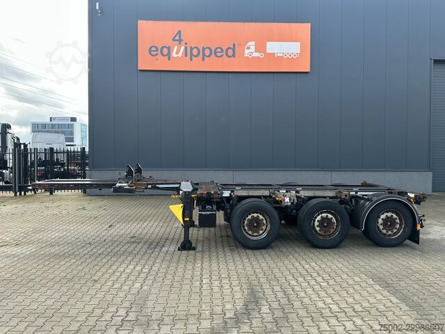 Preprava kontajnerov D-TEC FLEXITRAILER TRACTION / ADR / SAF + discbrakes ...