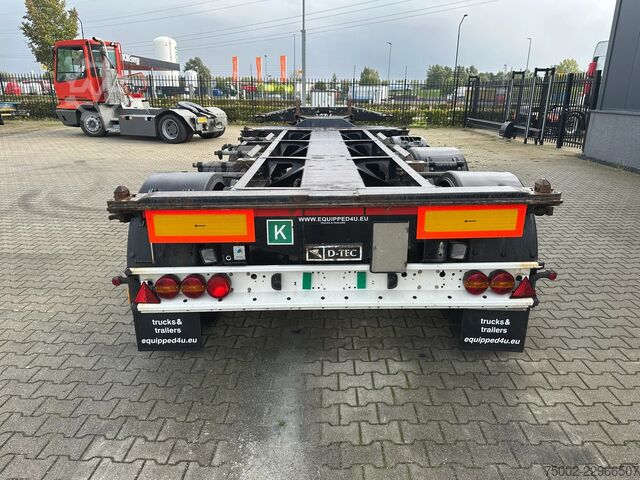 Preprava kontajnerov D-TEC FLEXITRAILER TRACTION / ADR / SAF + discbrakes ...