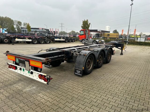 Preprava kontajnerov D-TEC FLEXITRAILER TRACTION / ADR / SAF + discbrakes ...