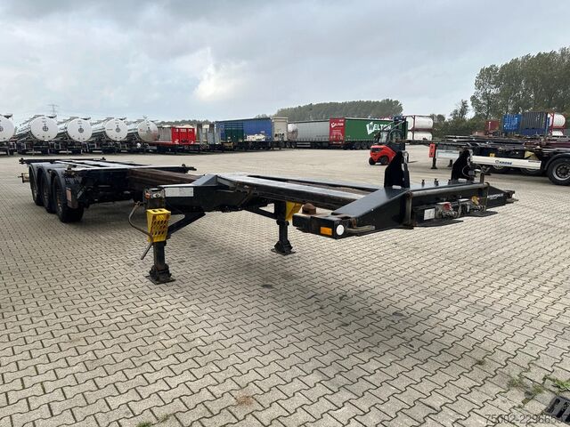 Preprava kontajnerov D-TEC FLEXITRAILER TRACTION / ADR / SAF + discbrakes ...