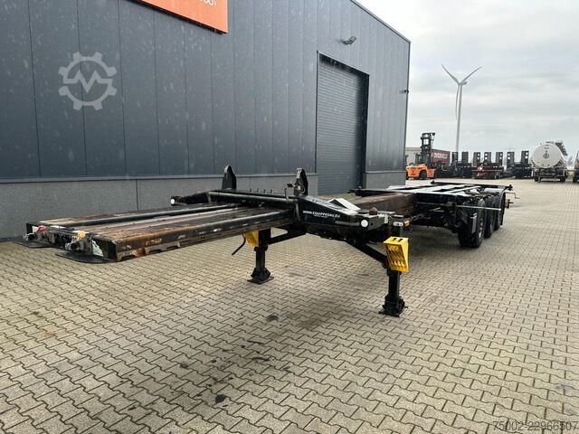Preprava kontajnerov D-TEC FLEXITRAILER TRACTION / ADR / SAF + discbrakes ...