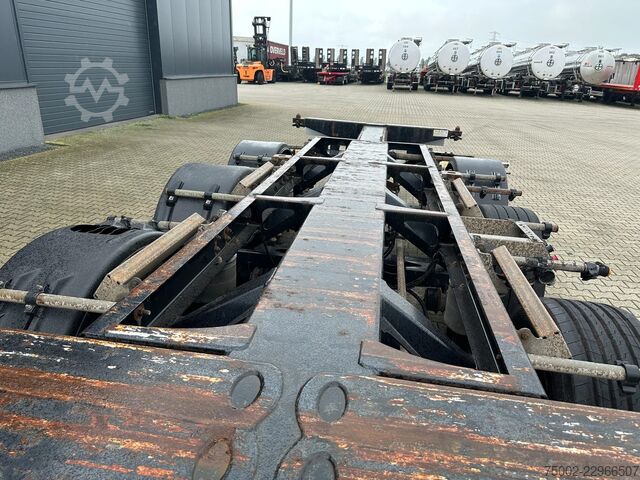Preprava kontajnerov D-TEC FLEXITRAILER TRACTION / ADR / SAF + discbrakes ...
