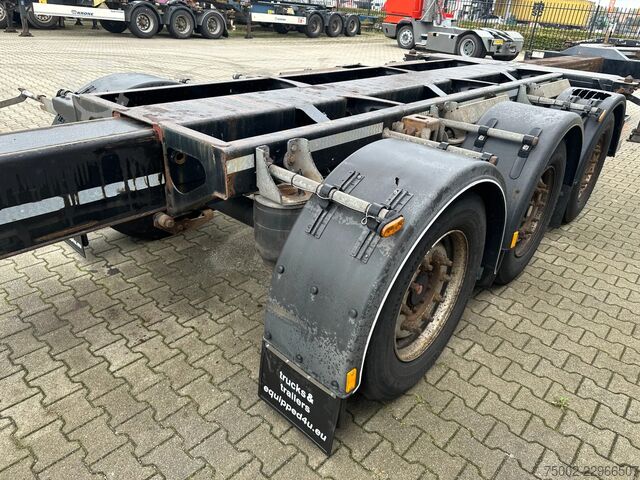 Containervervoer D-TEC FLEXITRAILER TRACTION / ADR / SAF + discbrakes ...