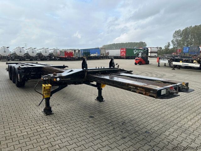 Containervervoer D-TEC FLEXITRAILER TRACTION / ADR / SAF + discbrakes ...