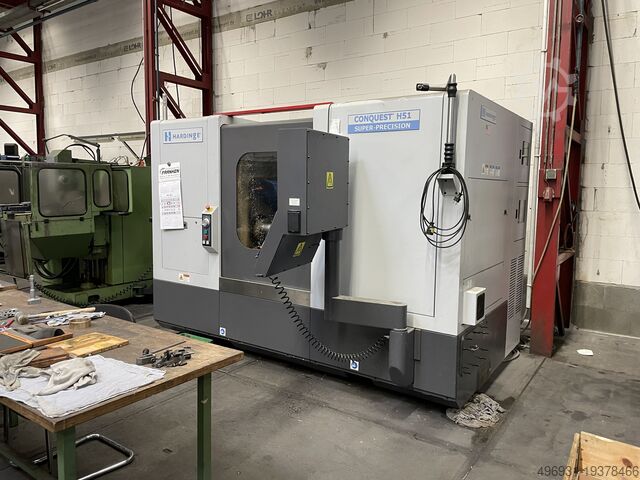 CNC turn-mill center HARDINGE Conquest H51T