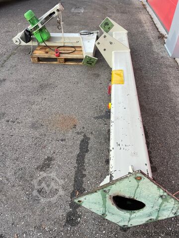 Колонен завъртащ кран с чупещо рамо и верижен електротелфер IBB Stahl T405 L 500 Kg