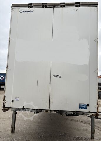 Размяна на каросерията с платформа и брезент Krone Jumbo 3m Innenhöhe Hubdach Edscha
