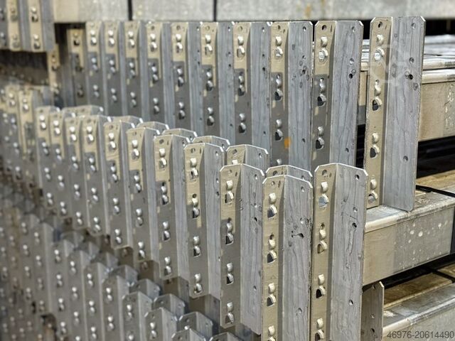 Склад с високи етажи Траверс на палетни стелажи Dexion S4 / K: 102 x 50 mm lichte Weite: 2.995 mm