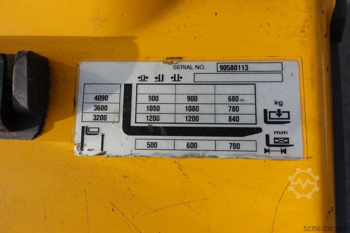 Carrello elevatore alto Jungheinrich EJC 212 Elektro Hochhubwagen Ameise