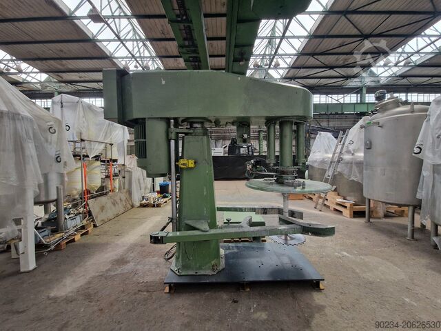 Disolver em aço inox Netzsch modelo 606.70, 58 kW NETZSCH 606.70