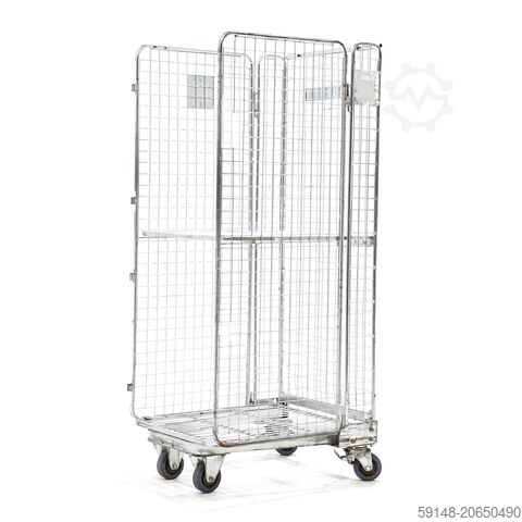 Used 3-Sides A-nestable, L: 850, W: 715, H: 1900 (mm).  900ltr, L: 850, W: 715, H: 1900 Kruizinga 99-1547-D850GB